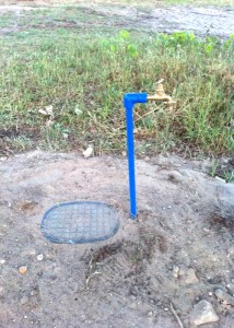 Robinet de chantier (col de cygne)