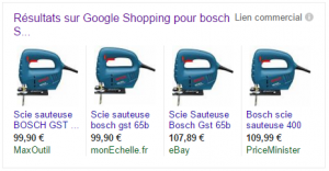 Scie sauteuse BOSCH GST 65 B dans le comparateur Google Shopping