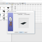 Importation de l'objet sh3d pour le toit plat