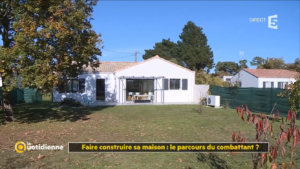 Notre maison dans le reportage La Quotidienne sur France 5