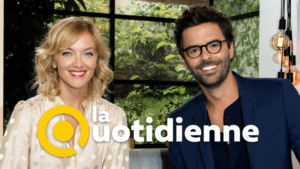 Maya Lauqué et Thomas Isle de La Quotidienne sur France 5