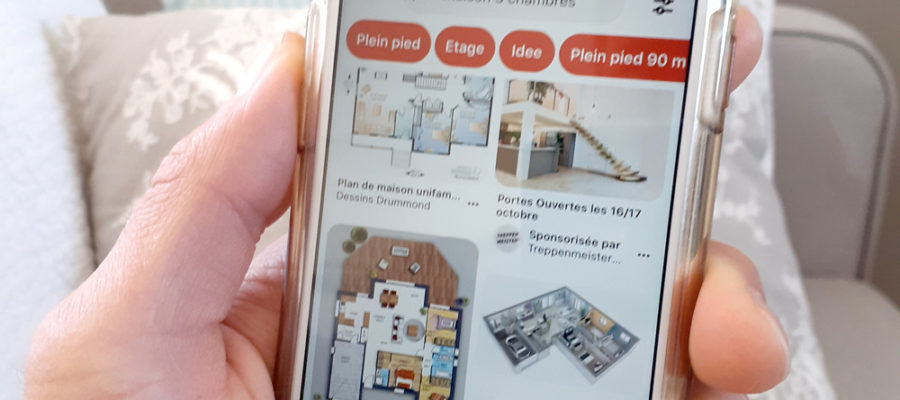 Recherche de plans de maisons sur Pinterest