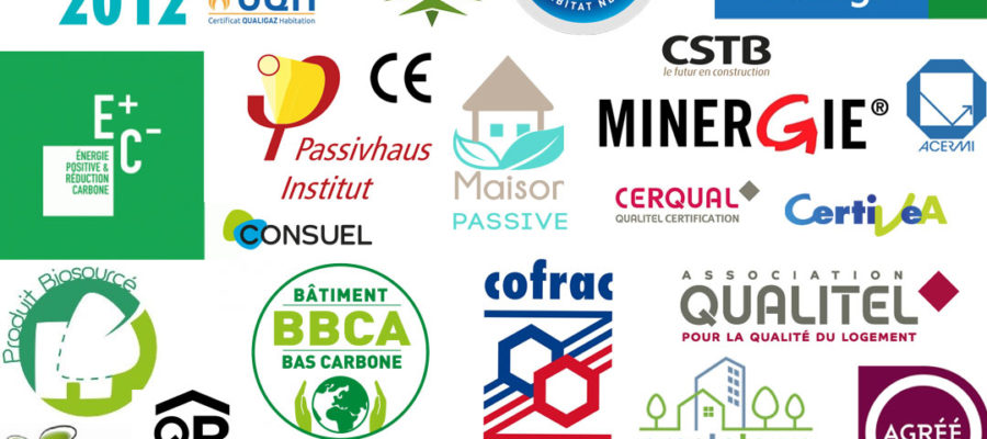 Logos des labels, normes et certifications