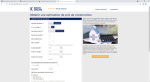 La calculette de la construction archionline.com