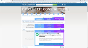 La calculette de la construction forumconstruire.com