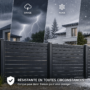 Clôture en aluminium : un choix durable pour son extérieur